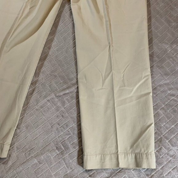 Polo Ralph Lauren Mens 38 Khaki Dress Pants Beige Classic Fit Straight Prep Golf - Picture 10 of 11